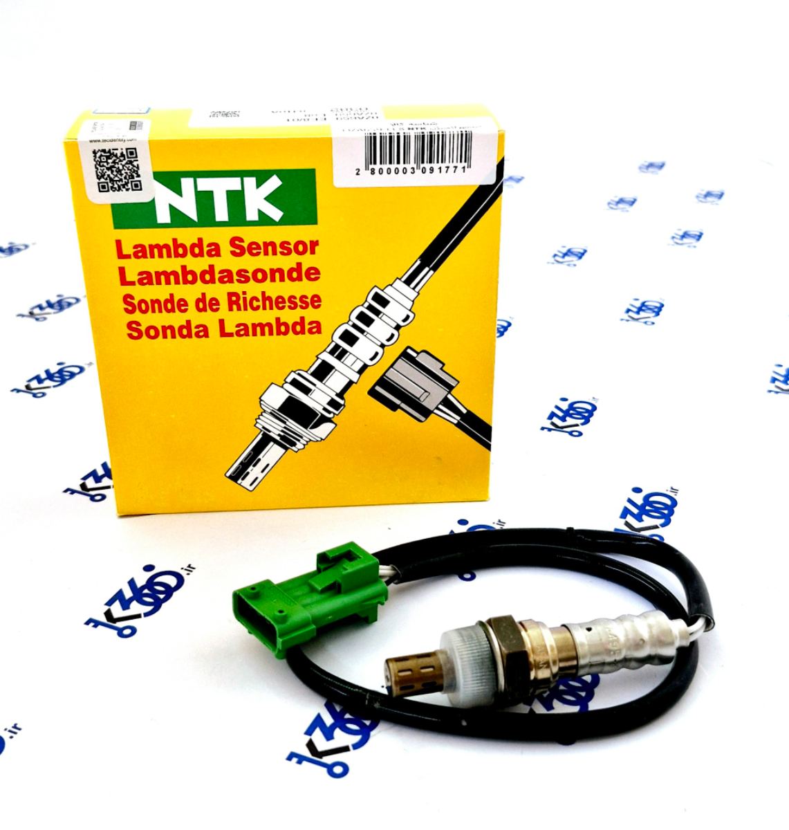 ساژم سیم مشکی (53 سانت)- NTK (مدل 99 به بالا موتور TU5))